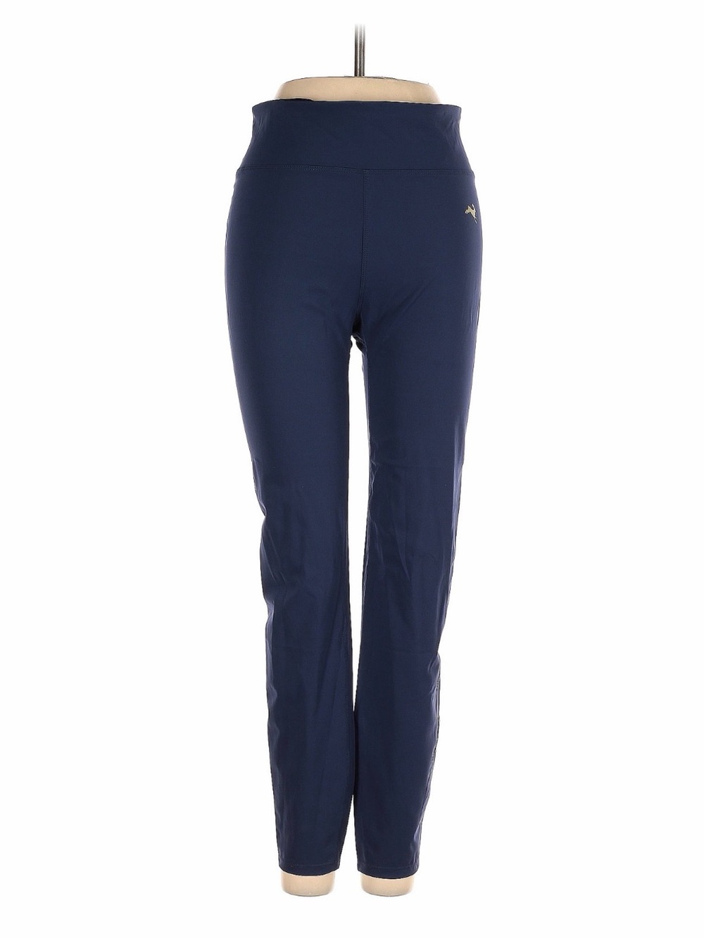 Tracksmith Navy Women's Track Pants with Subtle Logo